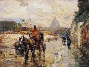 Childe Hassam La Val de-Grace Spring Morning oil painting on canvas